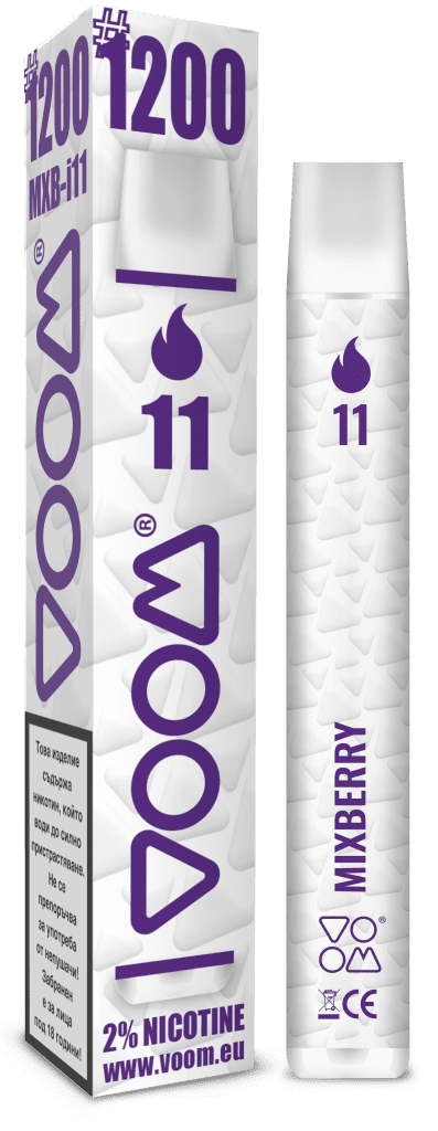 VOOM #1200 11 Mix Berry - 2% nicotine - 1 single unit