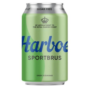 Harboe Sportbrus Sugar Free - 24 x 0,33 L