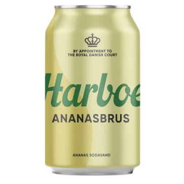 Harboe Ananasbrus Sugarfree - 24 x 0,33 L