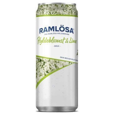 Ramlösa Hyldeblomst & Lime 24x0.33 L - 24 x 0,33 L