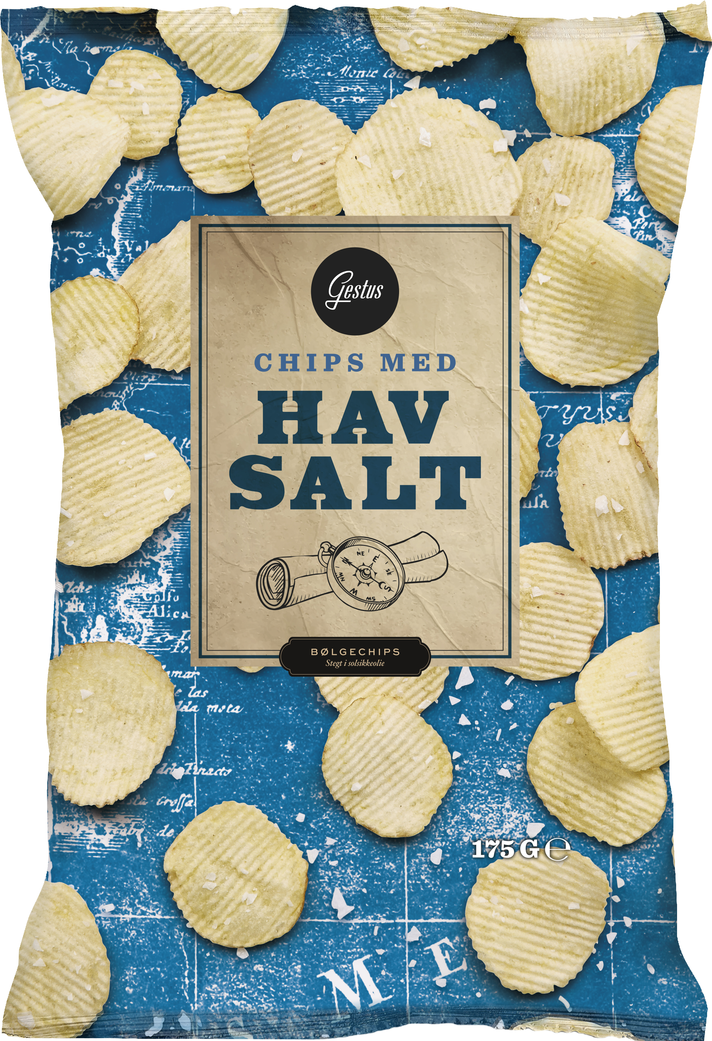 GESTUS CHIPS SEL MARIN 175 G - 175 g