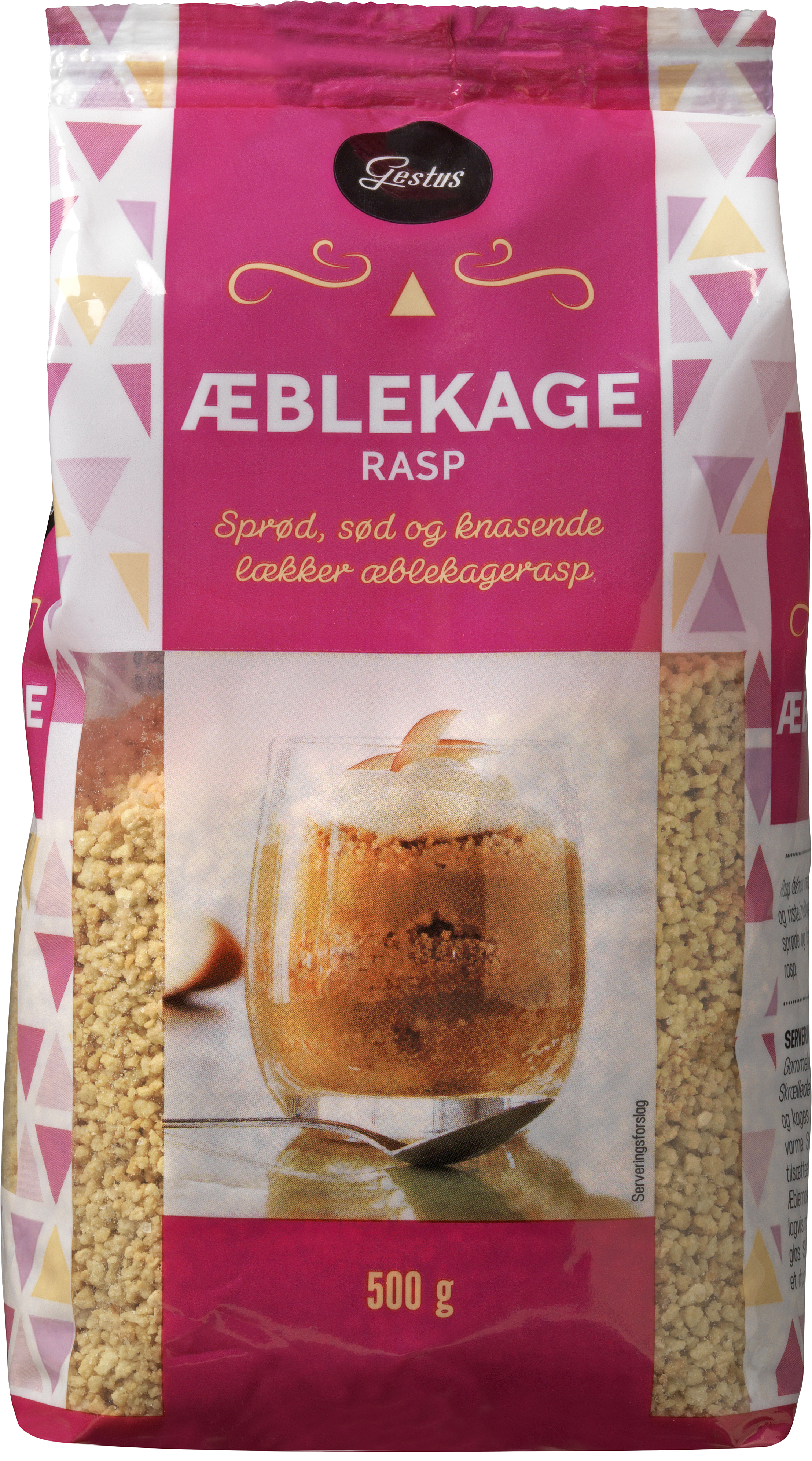 GESTUS GÂTEAU AUX POMMES RAISIN 500 G - 500 g