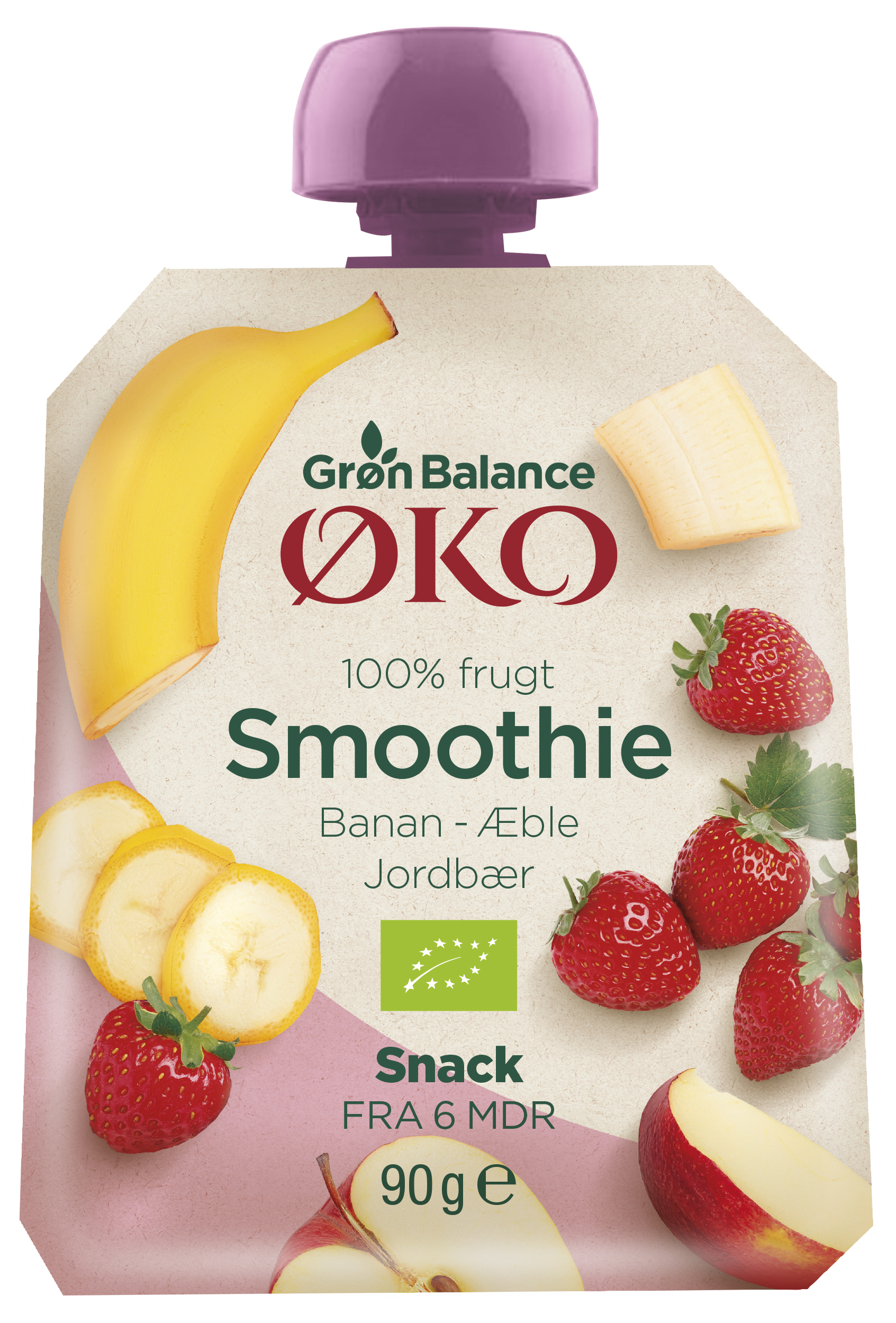 GB SMOOTHIE YORBERRY/BANANE ECO 90 G - 90 g