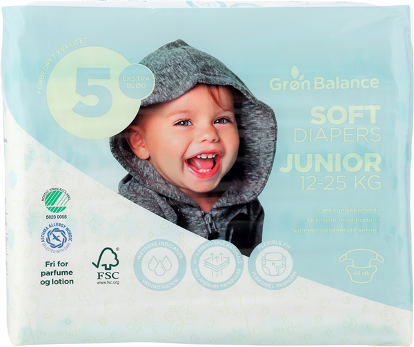 GB COUCHE JUNIOR 12-25 KG 44 PIÈCES