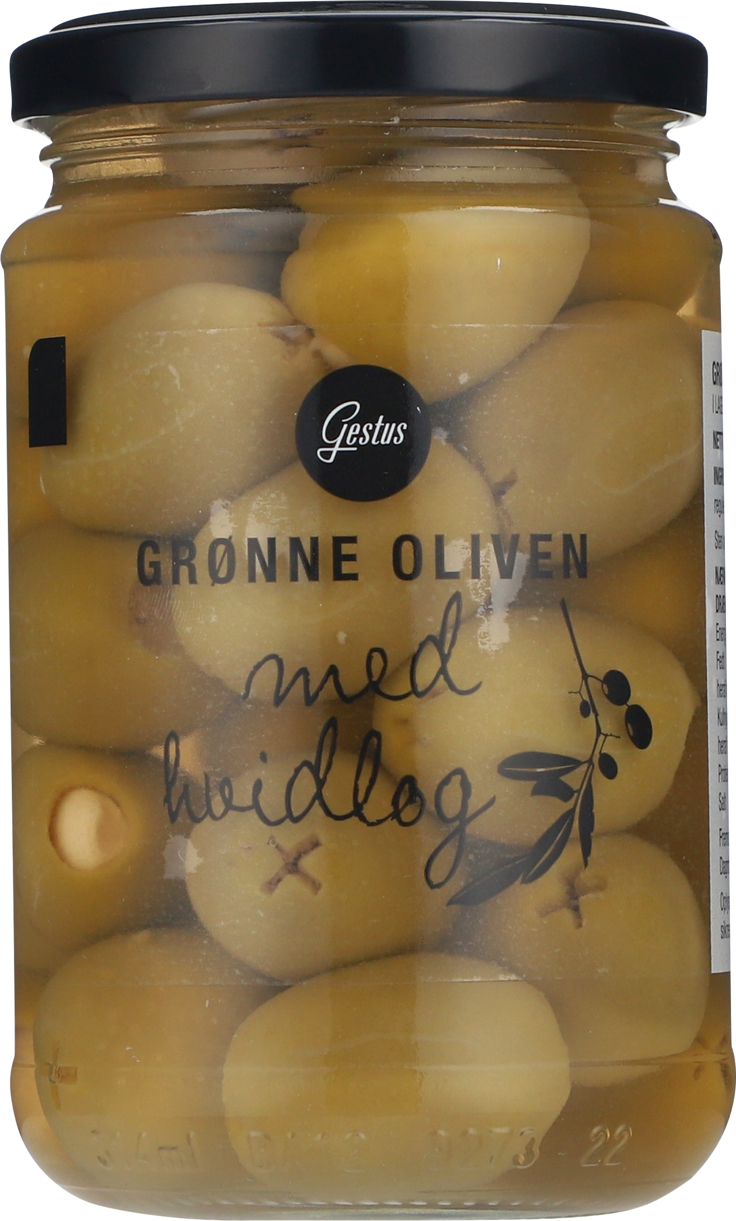 GESTUS OLIVES À L'AIL 290 G - 290 g