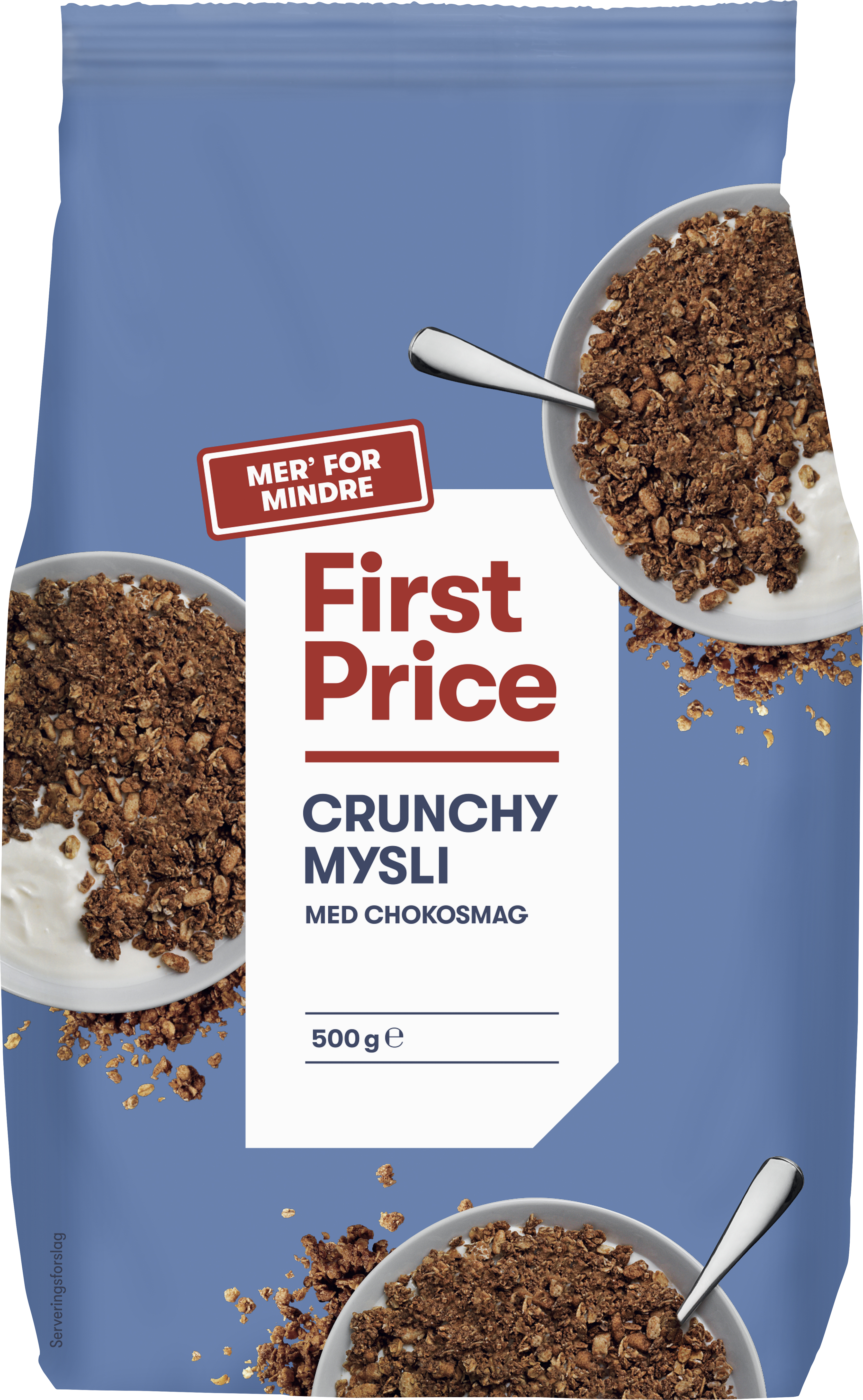 FP MORGENKNAS CHOCO 500 G - 500 g