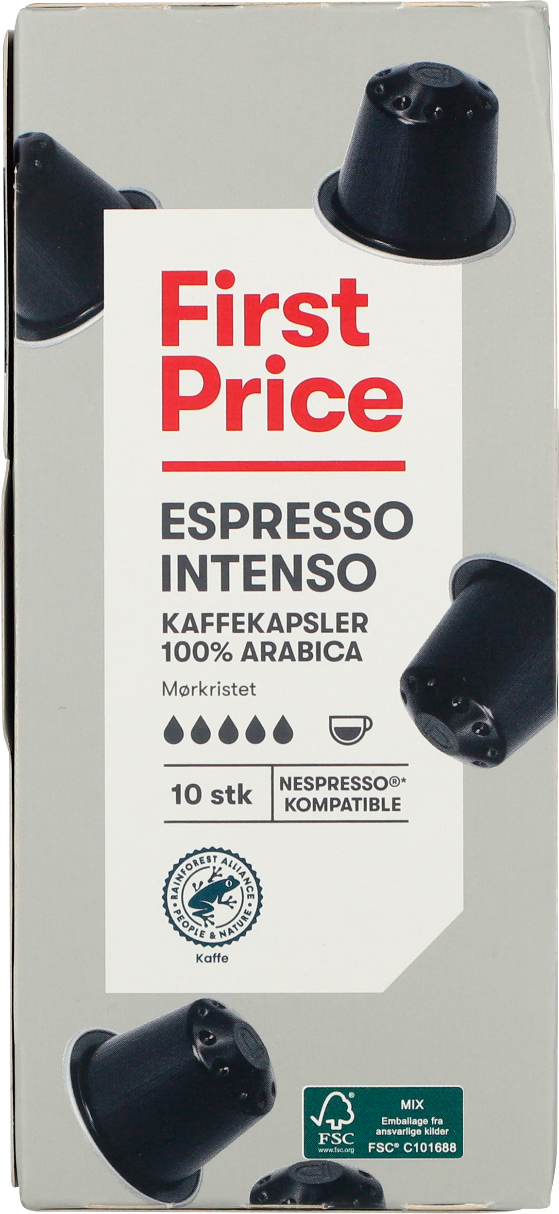 CAPSULE FP EXPRESSO INTENSO. 10 PIÈCES - 10 capsules for Nespresso