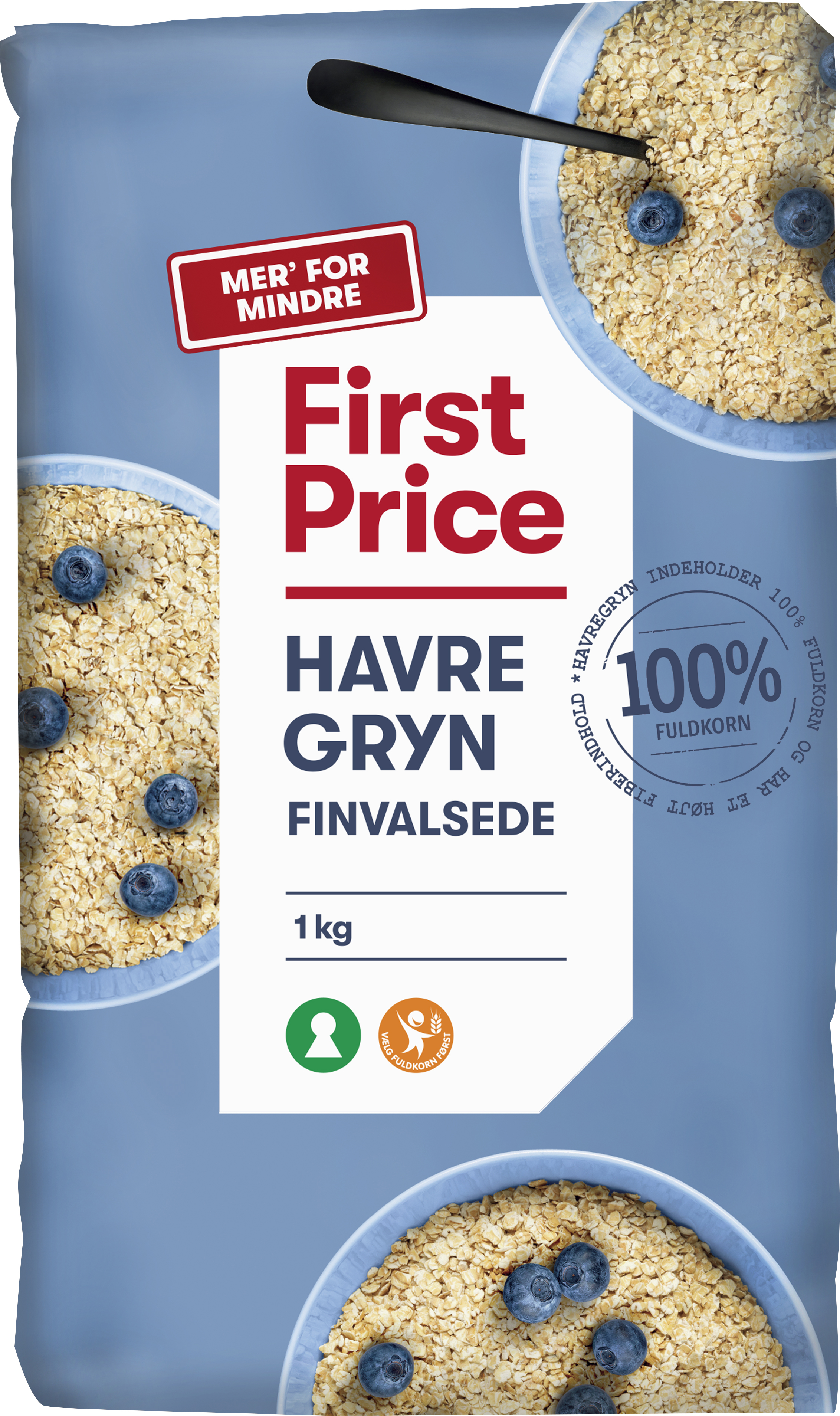 FP GRAINS D'AVOINE FINS ROULÉS 1 KG