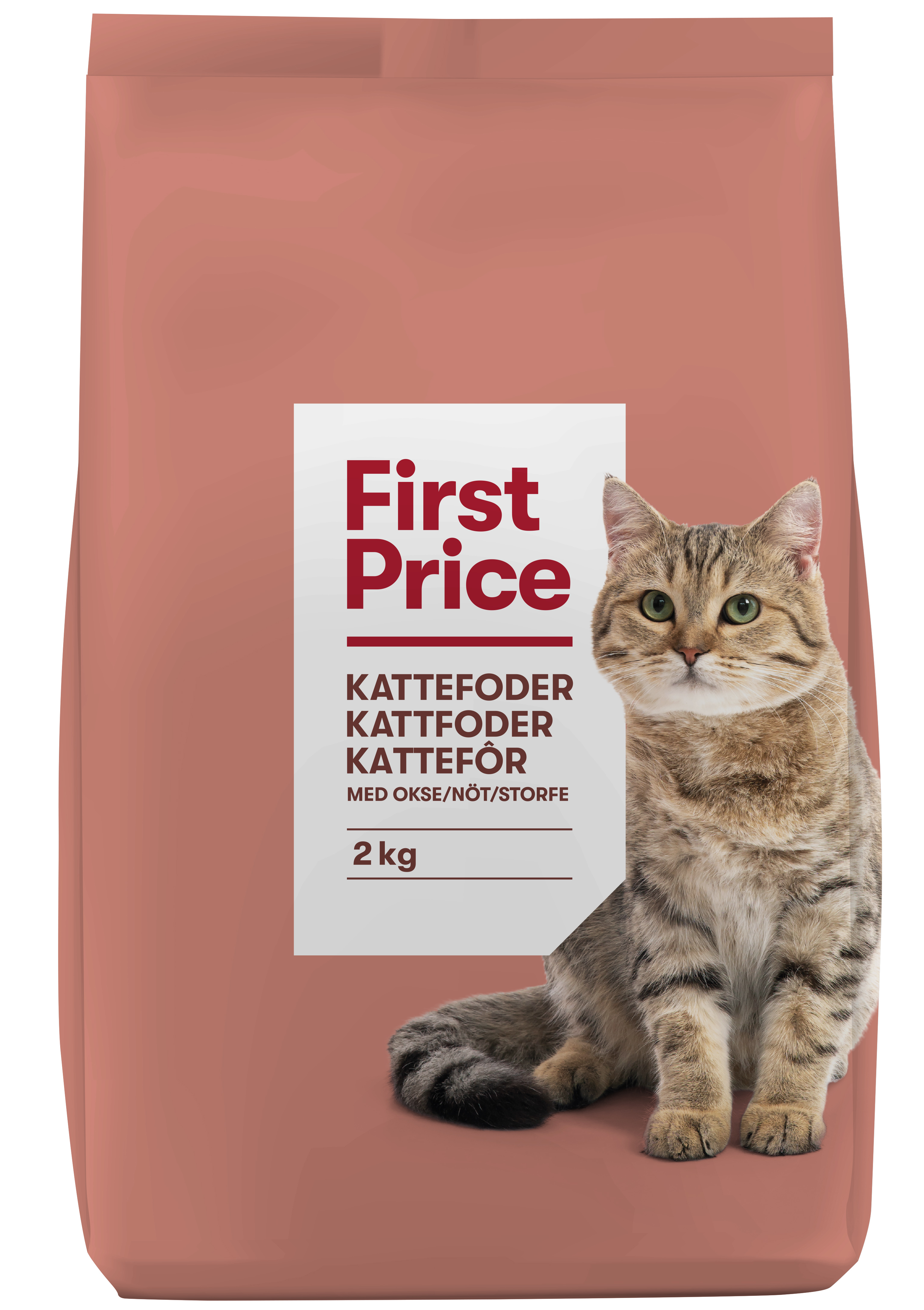 BŒUF CHAT PREMIER PRIX 2 KG - 2 kg