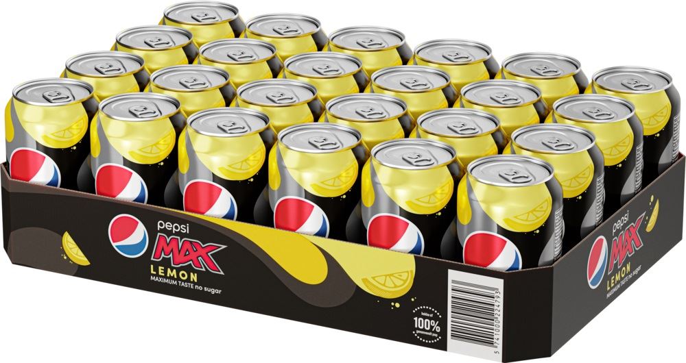 Pepsi Max Citron EXPIRED - 24 x 0,33 L