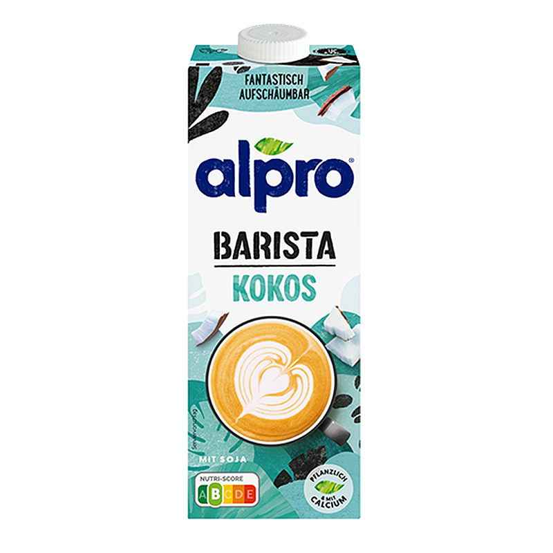 Alpro Boisson Coco Barista – Pack de 8 - 1 L