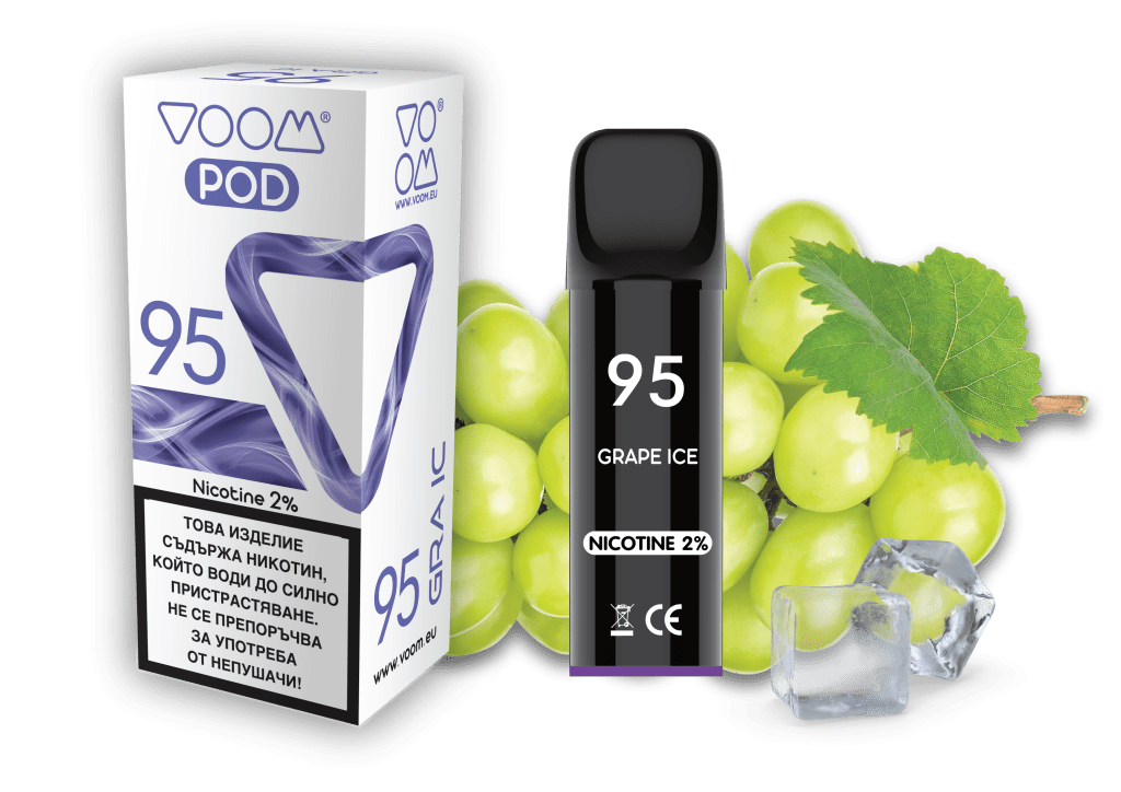 VOOM POD 95 Grape Ice 2 ml - 2% nicotine - 1 single unit