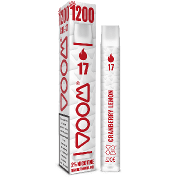 VOOM #1200 17 Cranberry Lemon - 2% nicotine