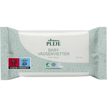 GB LINGETTES HUMIDES BÉBÉ AVEC LOI 100 PCS