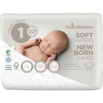 GB COUCHE NOUVEAU-NÉ 2-4 KG 28 PCS