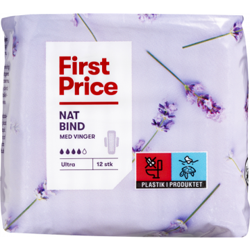 FP NIGHT PADS ULTRA MINCE 12 PCS