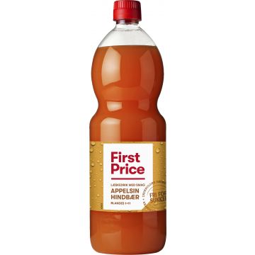 FP BOISSON GAZÉE POMME/FRAMBOISE 1 LT