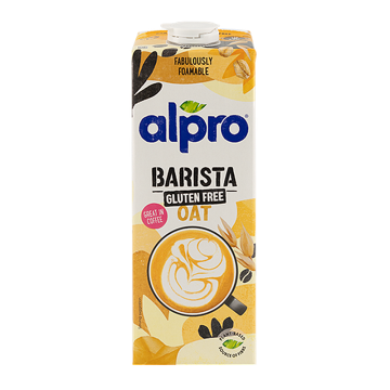 Alpro Boisson Avoine Barista Sans Gluten pack de 8 – alternative végétale