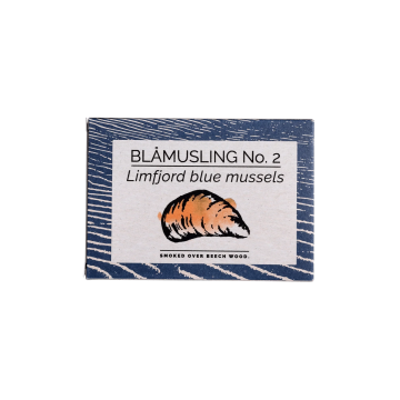 Boîte de FANGST Blåmusling No. 2 moules nordiques à l’huile biologique