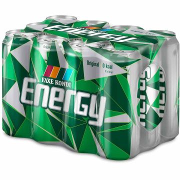 Faxe Kondi Energy 0 12x0,5 liter