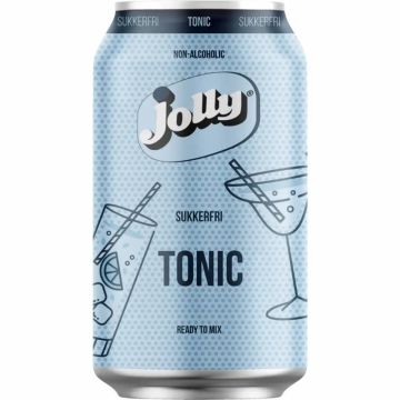 Jolly Tonic Sugar-Free – boisson tonique danoise sans sucre et sans calories
