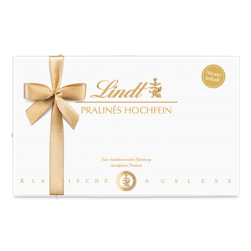 Lindt Pralinés Hochfein – assortiment de chocolats fins suisses