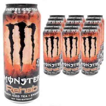 Monster Rehab Peach 12x0.5 L