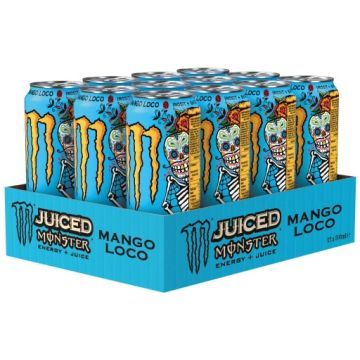 Monster Juiced Mango Loco 12x0.5 L