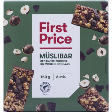 Müslibars  Choko/Noisettes 6 pcs