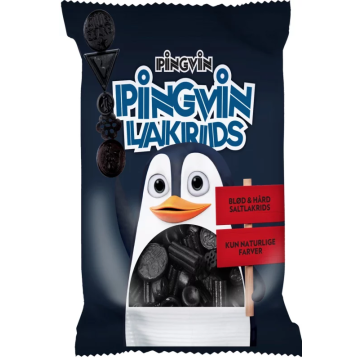 Pingvin Lakrids Hits Display 800g assortiment réglisse douce, salée et forte