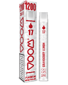 VOOM #1200 17 Cranberry Lemon - 2% nicotine