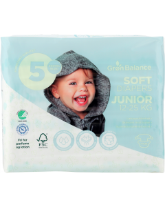 GB COUCHE JUNIOR 12-25 KG 44 PIÈCES