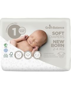 GB COUCHE NOUVEAU-NÉ 2-4 KG 28 PCS