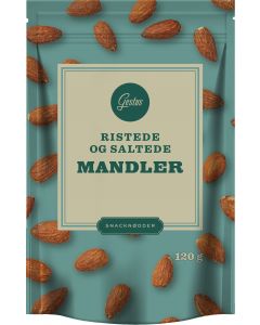GESTUS AMANDES RÔTIES/SEL 120 G