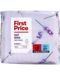 FP NIGHT PADS ULTRA MINCE 12 PCS