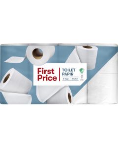 PAPIER TOILETTE FP 1/1 PL 8 RL