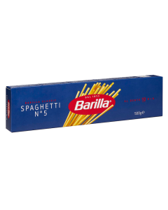 Barilla Spaghetti N°5 500 g – spaghetti italiens classiques pour une cuisson al dente parfaite