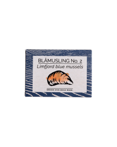 Boîte de FANGST Blåmusling No. 2 moules nordiques à l’huile biologique
