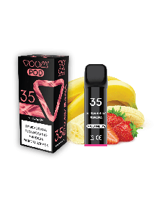 VOOM POD 35 Strawberry Banana   2 ml- 0% nicotine