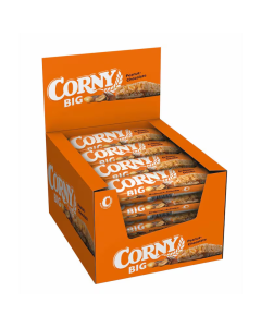 Corny Big Cacahuète Chocolat 24x50g barres muesli céréales complètes cacahuètes chocolat