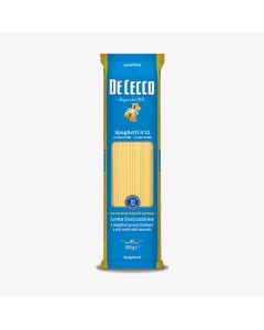De Cecco Spaghetti N°12 500 g – spaghetti italiens premium à la semoule de blé dur pour une cuisson al dente parfaite