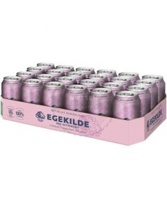 Egekilde Framboise et rhubarbe boite 24 x 330 ml