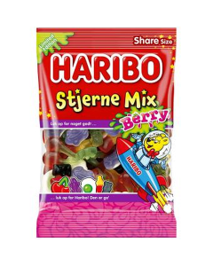 Haribo Stjerne Mix Berry 