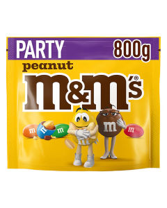 M&M’s Peanut Party Pack 800 g – chocolats aux cacahuètes colorés