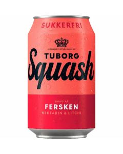 Tuborg Squash Peach sugar free