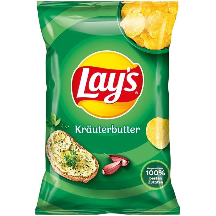 Lay's Chips Urtesmør med Hvidløg
