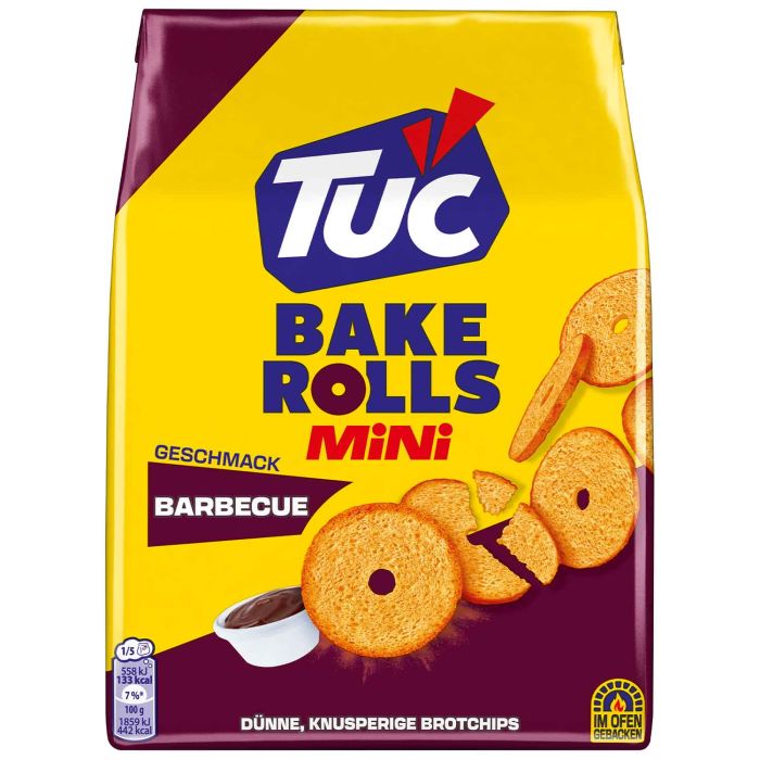 TUC Brødchips med Barbecuesmag TUC Brødchips med Barbecuesmag