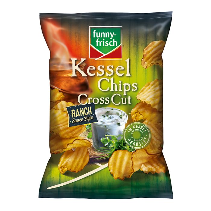 funny-frisch Bølgechips med Ranch-smag funny-frisch Bølgechips med Ranch-smag