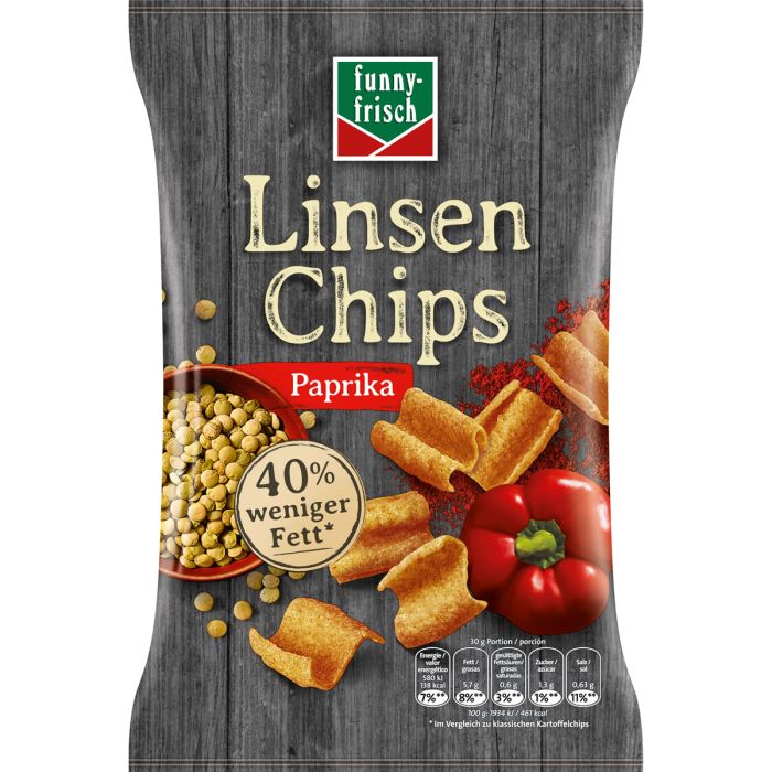 funny-frisch Linse-Snack med Paprika funny-frisch Linse-Snack med Paprika