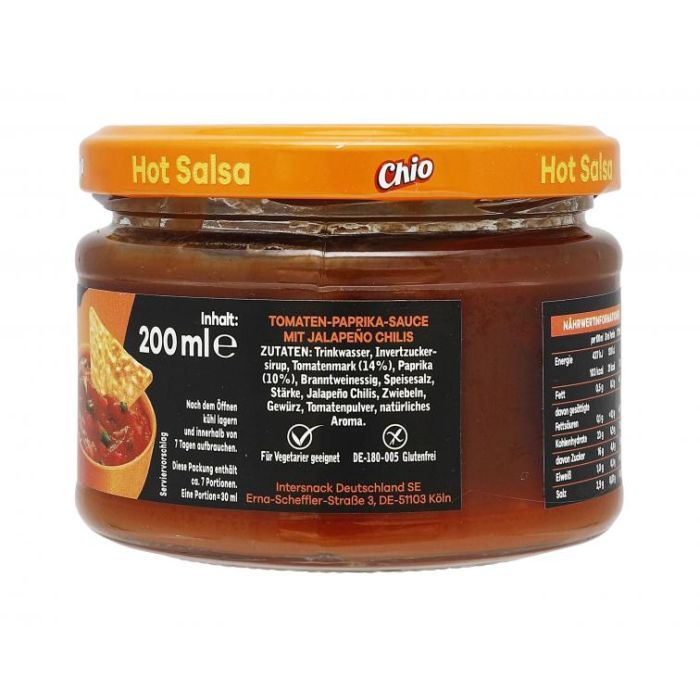 Chio Dip Hot Salsa Chio Dip Hot Salsa